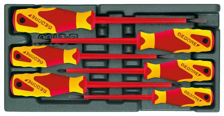 Moodul tööriistadega pvc 1500 es-vde 2170 pz, gedore - Työkalut työkaluvaunuihin - 503-1733095GED - 1