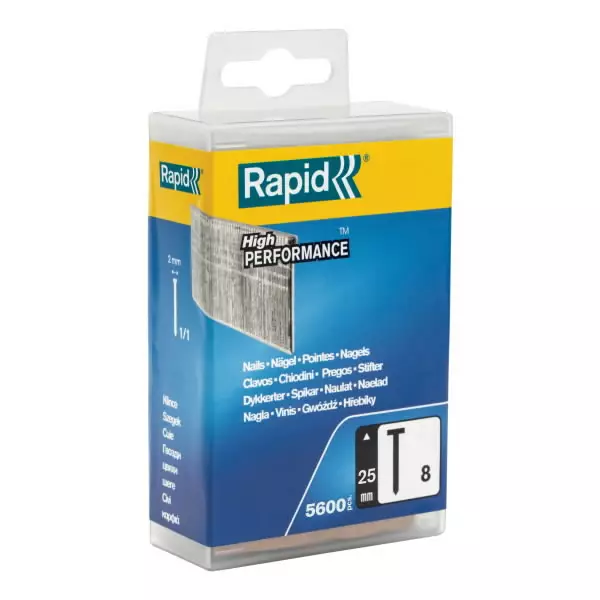 Naulat 8/25 mm nr 8 5600 kpl, rapid - Niitit ja sinkilät - 503-5000183RAPID - 1