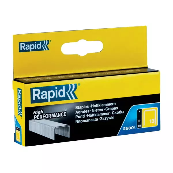 Niitit, 2500 kpl, sinkitty, 10.6x0.7mm 13/6, rapid - Niitit ja sinkilät - 503-11830725RAPID - 1