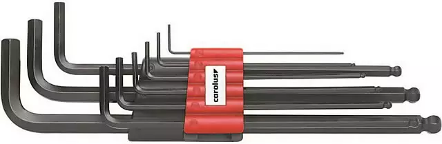 Offset screwdr.hex.set 6kt 1.5-10mm 9pcs r36675009, gedore red - Kuusiokoloavaimet - 503-3301335GEDRED - 1
