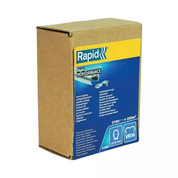 R:hogring vr16/ 3.19m b galv fence 2-8 mm, rapid - Niitit ja sinkilät - 503-40108808RAPID - 1