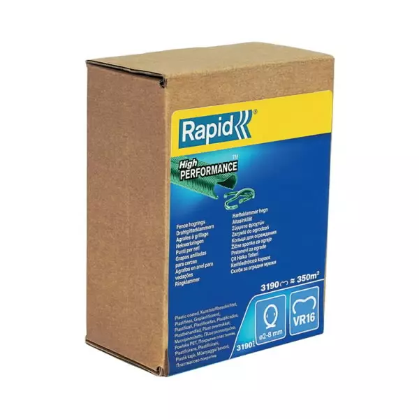 R:hogring vr16/ 3.19m green fence 2-8 mm, rapid - Niitit ja sinkilät - 503-40108809RAPID - 1