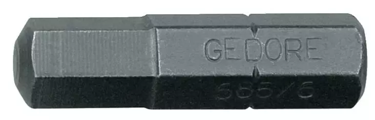 Screwdriver bit 1/4" hex 2,5 mm 10pc, gedore - Ruuvauskärjet - 503-6538880GED - 1