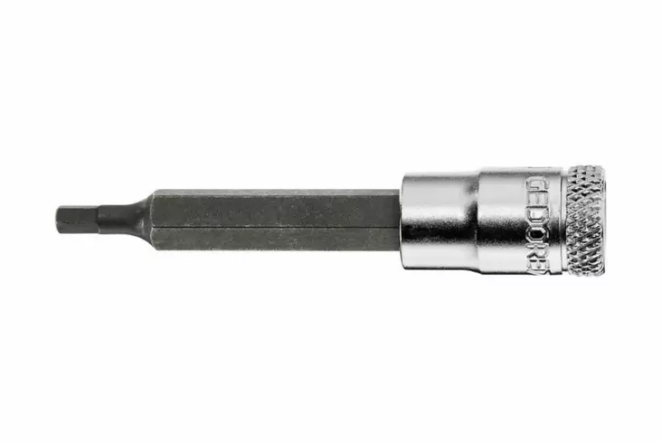 Screwdriver bit socket 1/4" long in-hex 3 mm, gedore - Hylsyt ja voimahylsyt - 503-1933256GED - 1