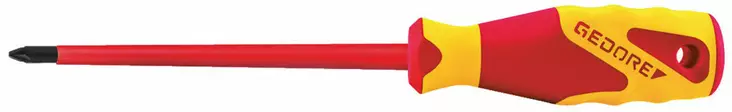 Screwdriver pz2/100 vde 2160, gedore - VDE-jännitesuojatut työkalut - 503-1612190GED - 1