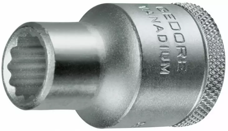 ´´socket 1/2´´´´ d19 19/32af´´, gedore - Hylsyt ja voimahylsyt - 503-6136730GED - 1