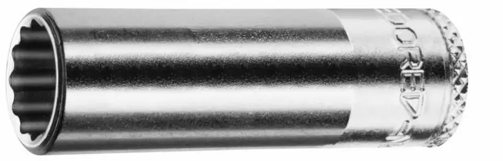 Socket 1/4" long ud profile d 20 l 7/16af, gedore - Hylsyt ja voimahylsyt - 503-1965468GED - 1