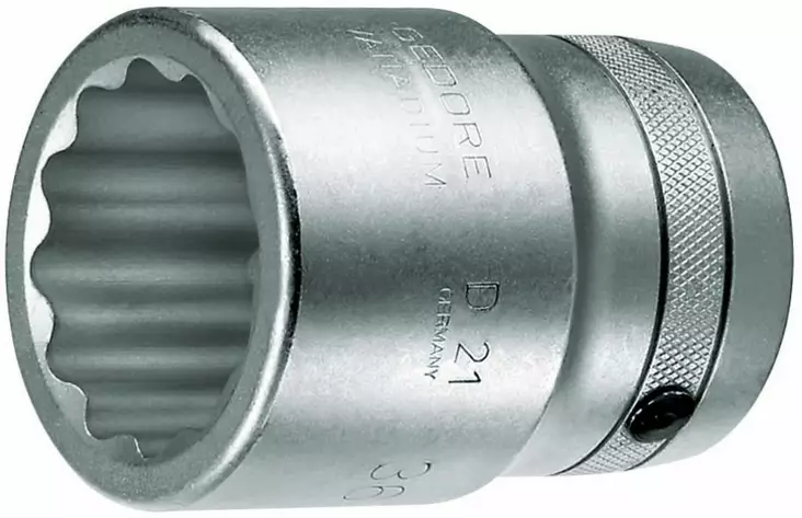 ´´socket 1´´´´ d21 2.1/4af´´, gedore - Hylsyt ja voimahylsyt - 503-6177330GED - 1