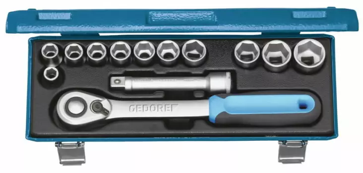 Socket set 1/2 19kmu-20, gedore - Hylsysarjat - 503-2545810GED - 1
