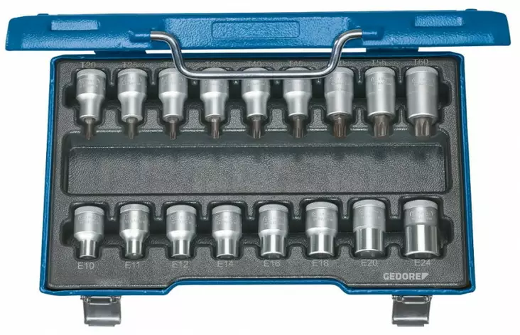 ´´socket set 1/2´´´´ itx19 tx-017´´, gedore - Hylsysarjat - 503-6129520GED - 1