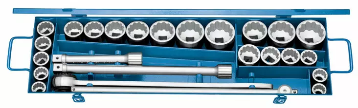 ´´socket set 3/4´´´´ d32 emau-2´´, gedore - Hylsysarjat - 503-6281310GED - 1