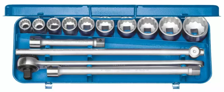 ´´socket set 3/4´´´´ d32 emu-2´´, gedore - Hylsysarjat - 503-6280420GED - 1