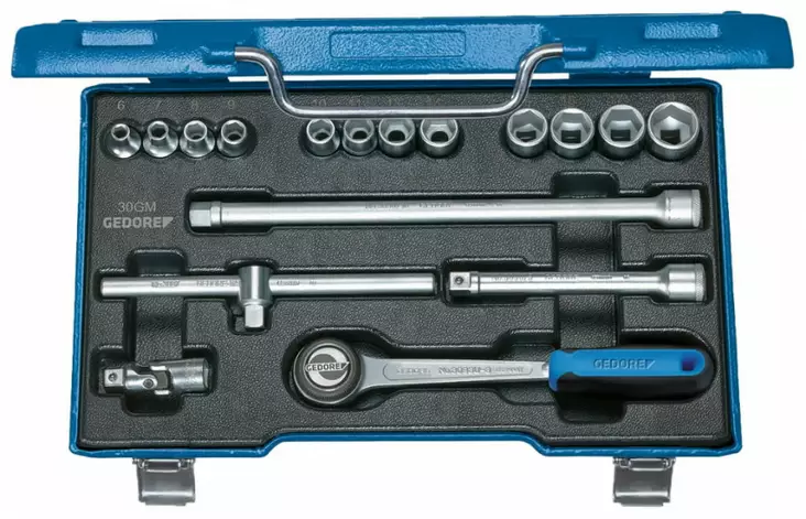 ´´socket set 3/8´´´´ 30 gmu-3´´, gedore - Hylsysarjat - 503-6235980GED - 1