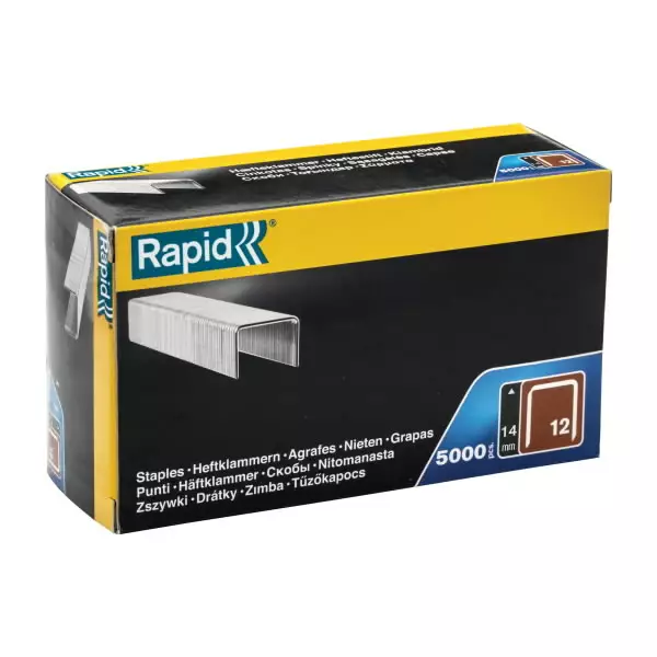 Staples 12/14 5000pcs, rapid - Niitit ja sinkilät - 503-40100521RAPID - 1