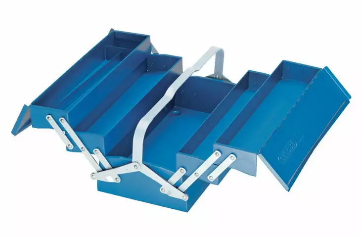 Tool case 5 compartments 1265l, gedore - Työkalupakit, -salkut ja -reput - 503-6609060GED - 1