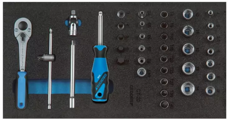 Tool module with tools 1500 ct1-20, gedore - Työkalut työkaluvaunuihin - 503-2308967GED - 1