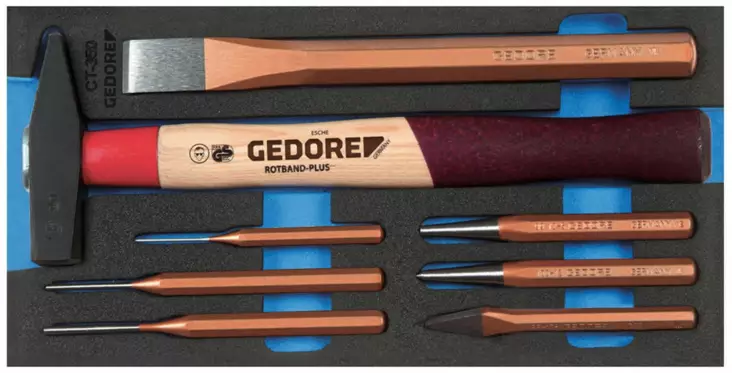 Tool module with tools 1500 ct1-350, gedore - Työkalut työkaluvaunuihin - 503-2309041GED - 1
