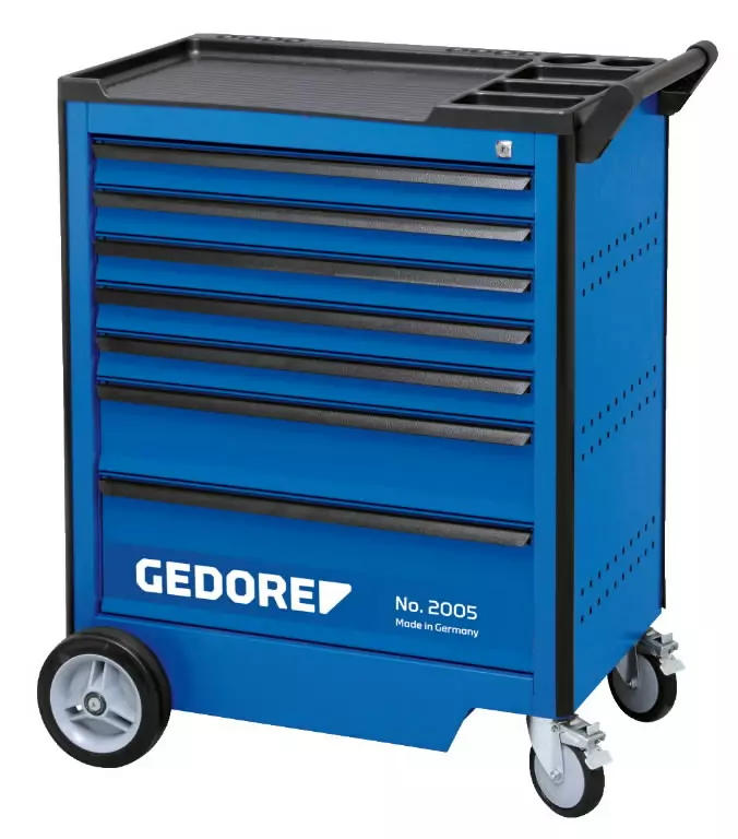 Tool trolley 2005 7 drawers 985x775x475mm 0511, gedore - Työkaluvaunut ilman työkaluja - 503-1803018GED - 1