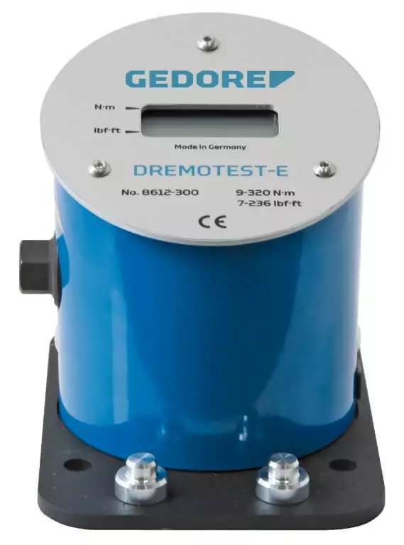 Torquewrench tester dremotest e 8612-050 0,9-55nm, gedore - Momenttiavaimen vaihtopäät - 503-1947699GED - 1