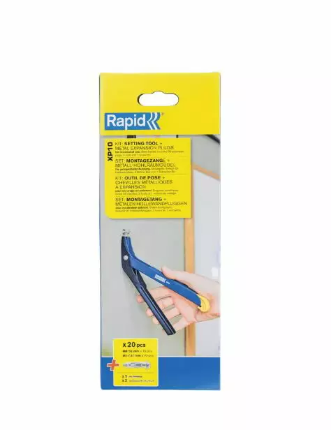 Xp10-asennustyökalu levyankkureiden kiinnitykseen, aloituspa, rapid - Lävistys ja niittaus - 503-5001535RAPID - 1