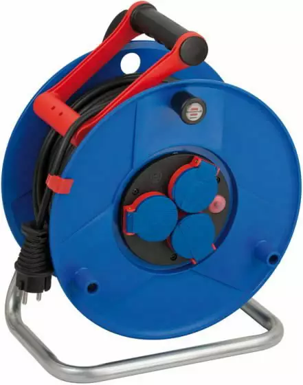 Cable reel 50m v3v3 3x1,5 garant ip44 bremaxx, plast.r.body, brennenstuhl - Kaapelikelat - 503-1208590BRE - 1