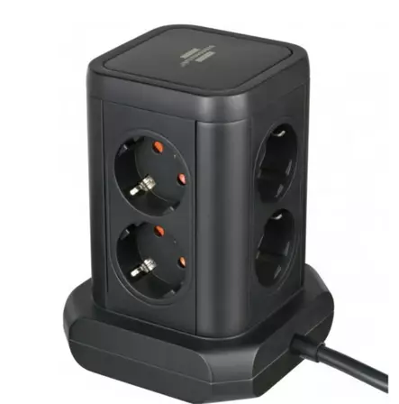 Socket tower 8-fold in 45° arrangement h05vv-f 3g1.5mm² ip20, brennenstuhl - Kaapelikelat - 503-1153560000BRE - 1