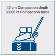 Plate compactor hp2500s, 30kn, 125kg, scheppach - Tärylätkät ja maantiivistäjät - 503-5904613903SCHE - 11