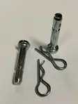 Shear bolt + spring split pin (2pcs + 2pcs) st22, st570, scheppach - Tarvikevaraosat-503 - 503-3908101009SCHE - 2