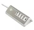 Usb multi charger with 1.5m textile cable 4x usb + 1x usb c, brennenstuhl - Valaisintarvikkeet - 503-1508230BRE - 1