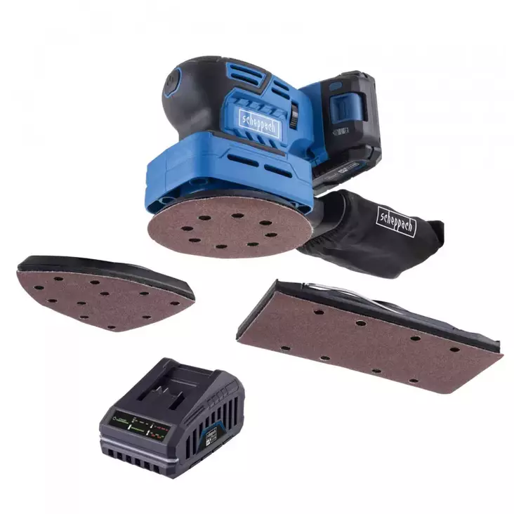 Akkukäyttöinen monitoimihiomakone C-MSA3/1-X – SET S, Scheppach - Epäkeskohiomakoneet - 503-5903826400SCHE - 1
