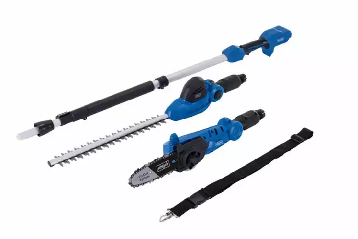 Akkukäyttöinen pensasleikkuri ja oksaleikkuri c-phts410-x, scheppach - Akkukäyttöiset pensasleikkurit - 503-5912404900SCHE - 1