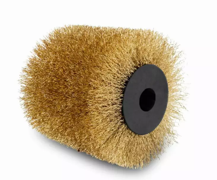 Brass wire brush drum mrs1300 125x100mm, scheppach - Rullaharjat - 503-7903800718SCHE - 1