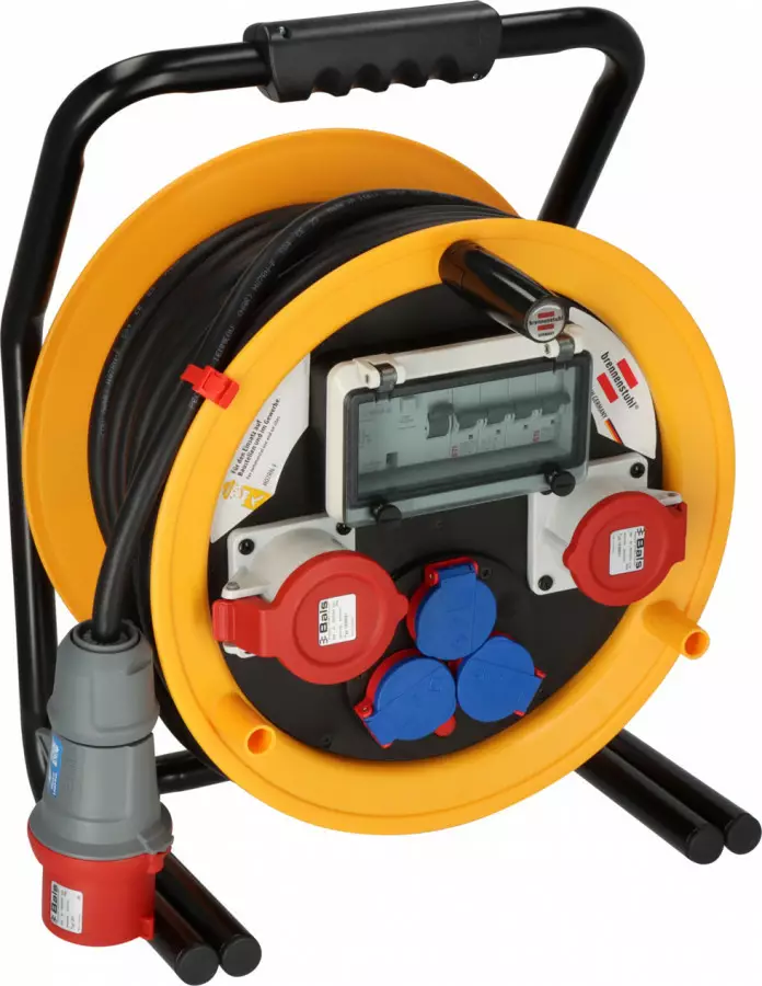 Brobusta cee 2 fi ip44 kaapelikela 25m h07rn-f 5g4.0, brennenstuhl - Kaapelikelat - 503-1319250BRE - 1