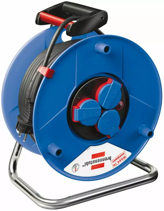 Cable reel 40m h07rn-f 3x2,5 garant ip44, brennenstuhl - Kaapelikelat - 503-1233120BRE - 1