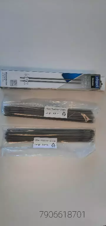 Electrode set 25x2.0mm / 25x2.5mm, scheppach - Hitsausinvertterit ja puikkohitsaus - 503-7906618701SCHE - 1