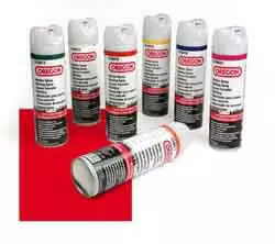 Fluorosoiva puun merkintämaali, punainen 500 ml, oregon - Merkintävälineet - 503-519410ORE - 1