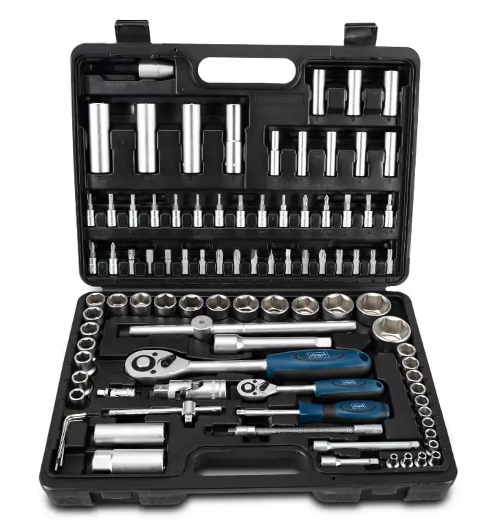 Hylsysarja 1/2" + 1/4" 4 - 32 mm 94 osaa tb94, scheppach - Työkalupakit, -salkut ja -reput - 503-5909308900SCHE - 1