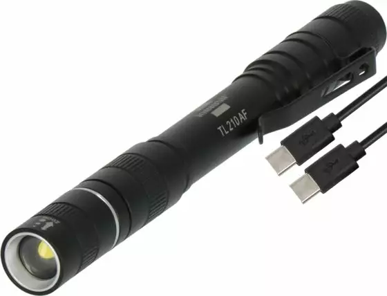 Ladattava led-taskulamppu luxpremium 200 lm ip44, brennenstuhl - Työkalutarvikkeet ja -varusteet - 503-1173750003BRE - 1