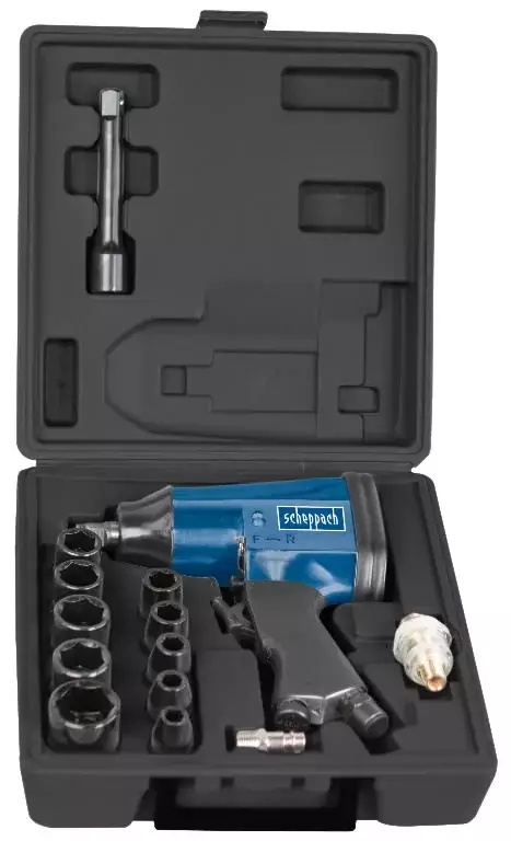 Paineilma iskumutterinväännin sarja 1/2'', Scheppach - Mutterinvääntimet - 503-7906100717SCHE - 1