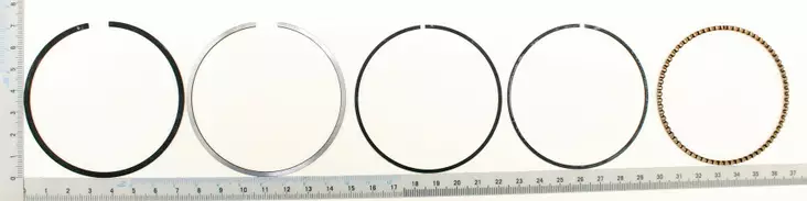 Piston rings ms173-51, 1 set=5pcs, scheppach - Tarvikevaraosat-503 - 503-5911247051SCHE - 1