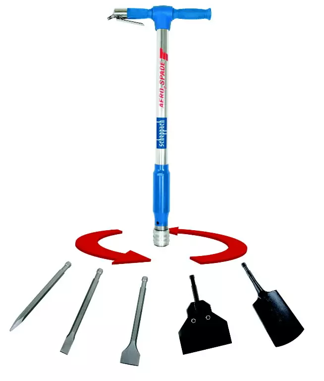 Pneumaattinen monityökalu aero spade, 5-in-1, scheppach - Talikot - 503-5909601900SCHE - 1