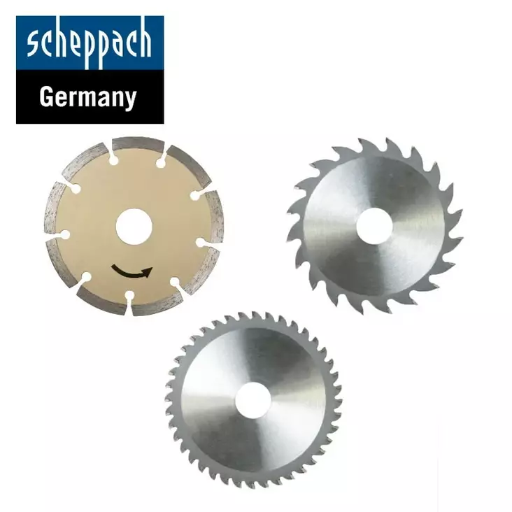 Sahanteräsarja, pl 285 - 3 kpl, scheppach - Pyörösahanterät - 503-7901805704SCHE - 1