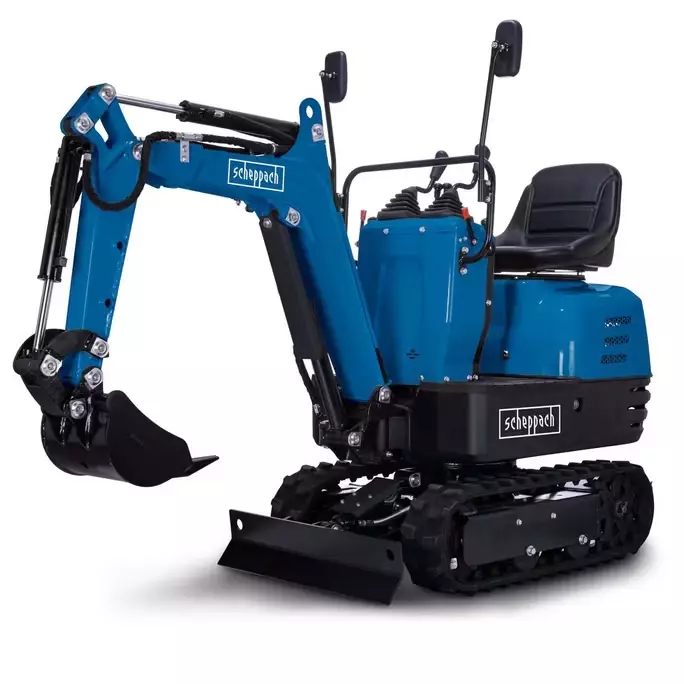 Scheppach mini-kaivuri EXC815 - Tärylätkät ja maantiivistäjät - 503-5915001903SCHE - 1