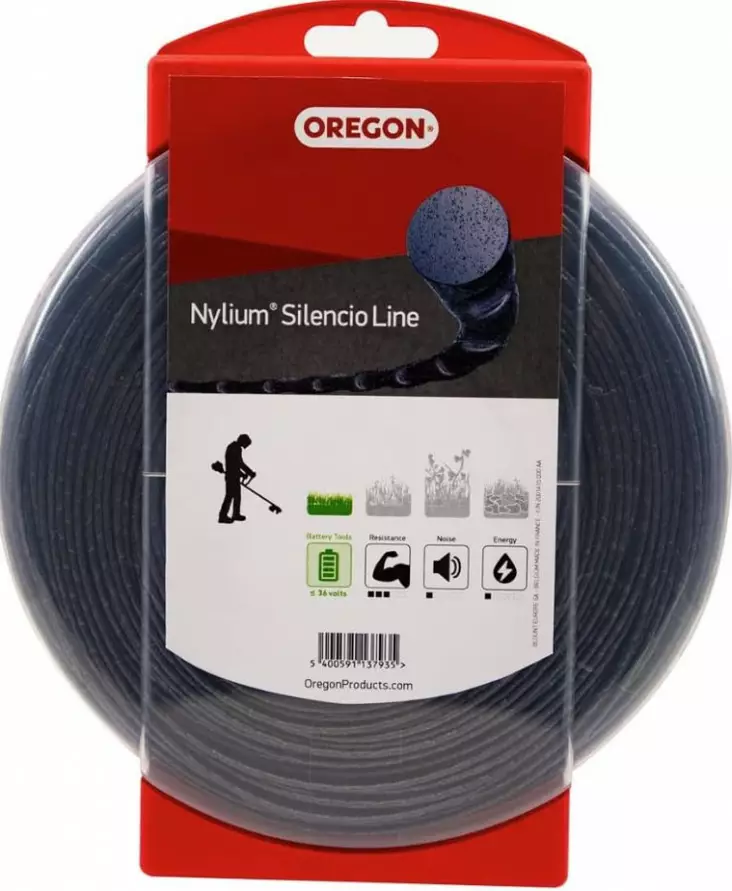 Siima nylium silencio line 40 m 3,5 mm, oregon - Trimmerin siimat - 503-800013ORE - 1