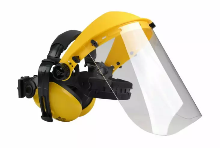 Suojavisiiri kuulosuojaimilla, pleksimalli, oregon - Suojalasit ja visiirit - 503-Q515062ORE - 1