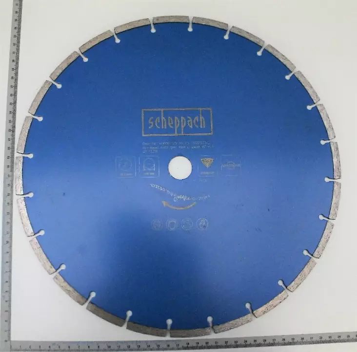 Timanttilaikka segmentoitu hsm ø350x25.4 mm, scheppach - Timanttikatkaisulaikat - 503-7906700702SCHE - 1