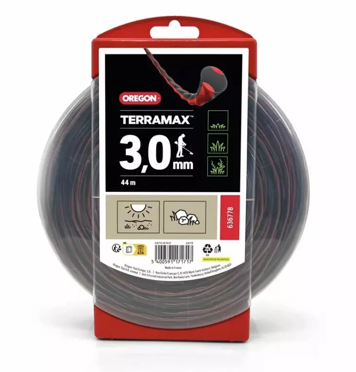 Trimmerin siima 3,5 mm 36 m terramax, oregon - Trimmerin siimat - 503-636777ORE - 1