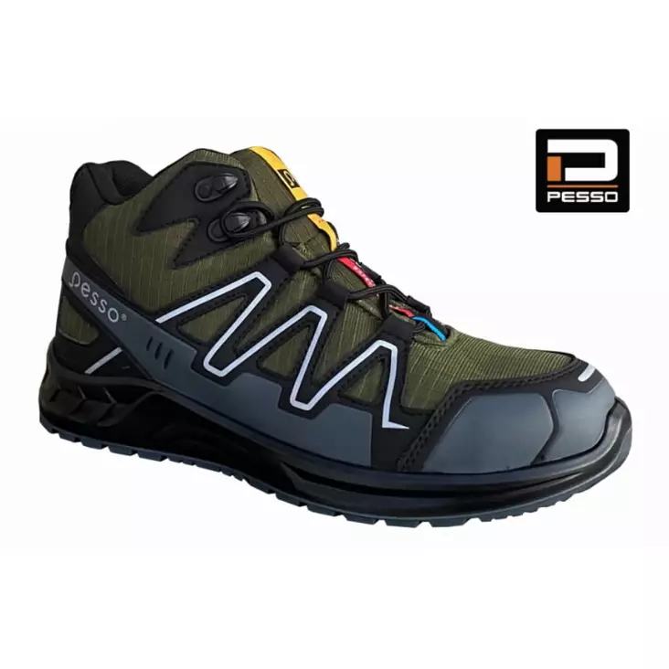 Turvakengät boulder s3 src, vihreä 44, pesso - Turva- ja työkengät - 503-BOULDER-Z-44PE - 1