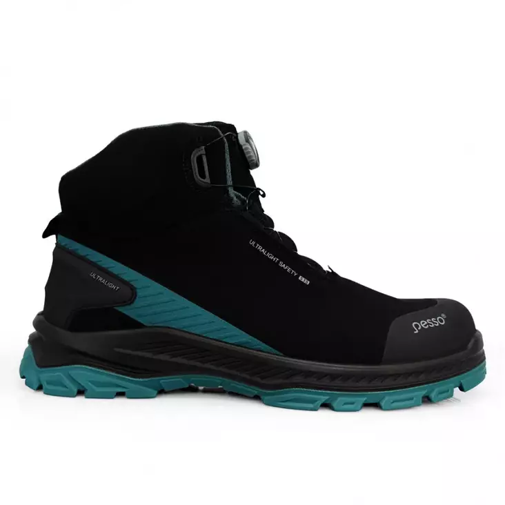 Turvakengät Titan Flexpro Fitgo S3S FO SR ESD 38, Pesso - Pitkävartiset työ- ja turvakengät - 503-TITANHIGH-38PE - 1