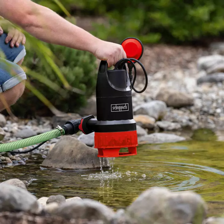 Yhdistetty tyhjennyspumppu dwp750, scheppach - Uppo- ja tyhjennyspumput - 503-5909511901SCHE - 1